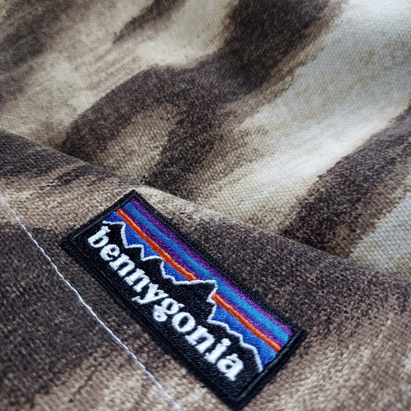 Cat Tiger "Tigre Brun" Custom Reworked Bennygonia Shorts - Picture 2 of 6